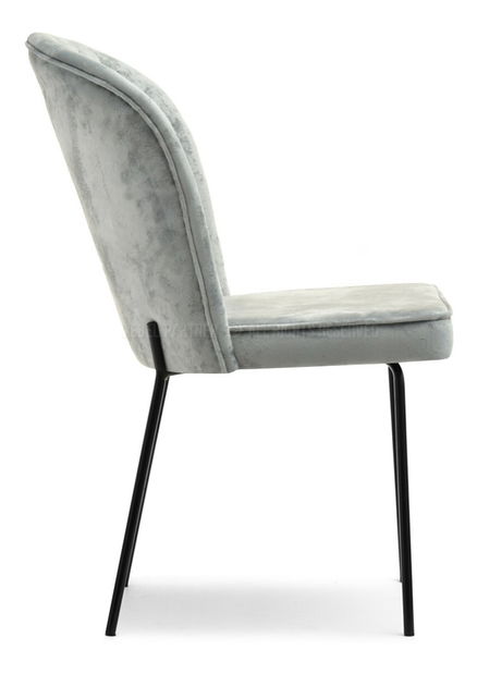 Jídelní židle Obrar (šedá + černá)