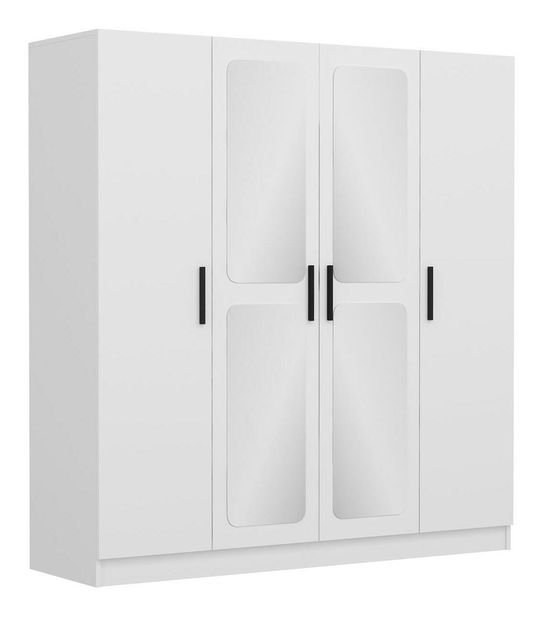 Šatní skříň Kalia 3814 (bílá)