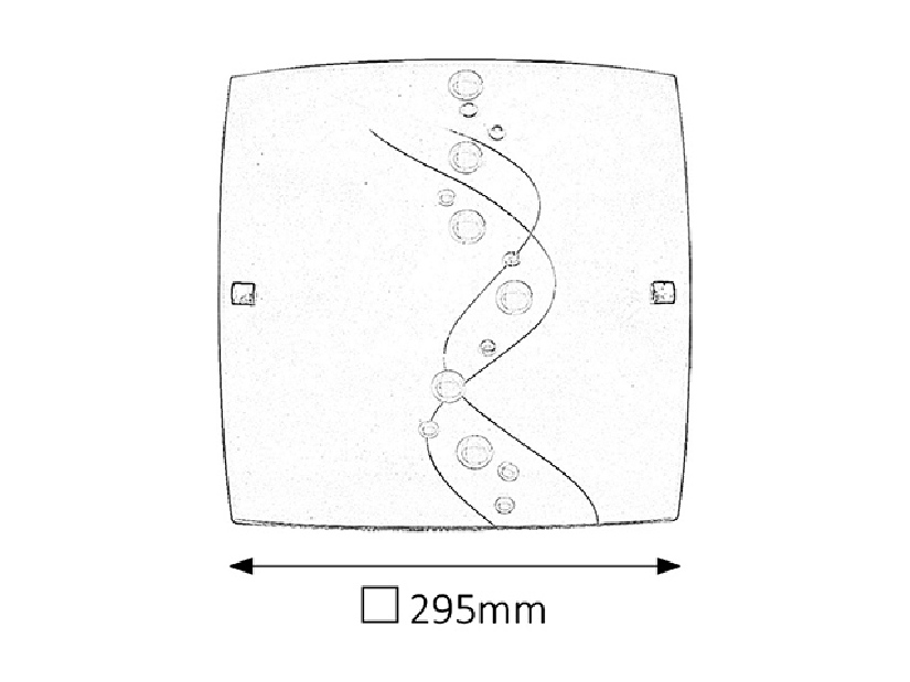 Závěsné svítidlo Ruby 3755 (bílý vzor)