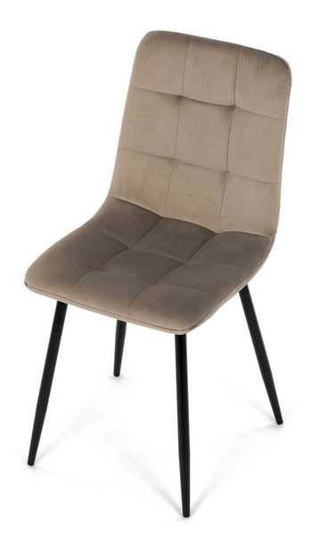 Jídelní židle Cereria (tmavokrémová)