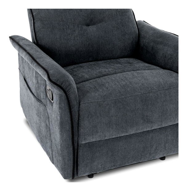 Polohovací křeslo Trato (šedá)