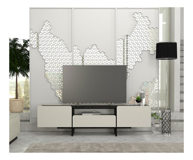 TV stolek/skříňka Ronda TV (černá písková)