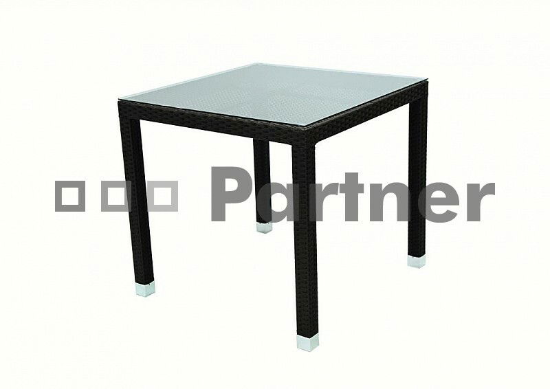 Zahradní sestava Napoli I. 1+4 (hnědá) (um. ratan)