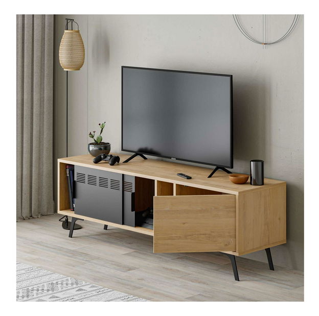 TV stolek/skříňka Lalia (dub safírový)