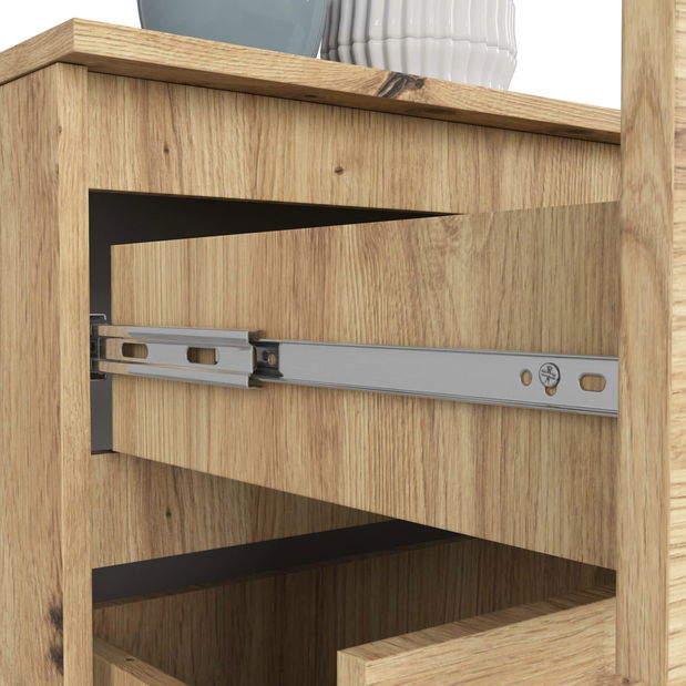 Komoda Kurtinaitis 4SZ (dub artisan)