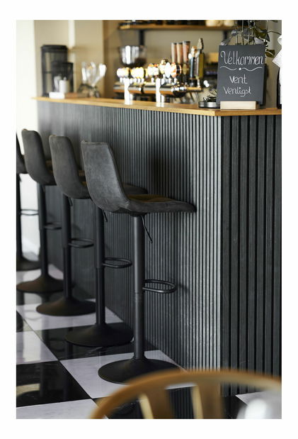 Barová židle Miveria 2 (šedá)