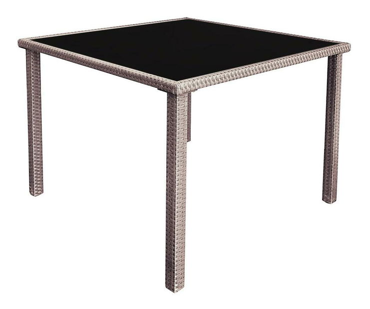 Zahradní stůl Asolenzias 1 (světlohnědá) (pro 4 osoby)