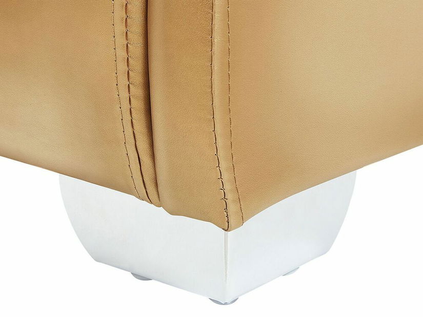 Manželská vodní postel 180 cm Pariz (zlatá)