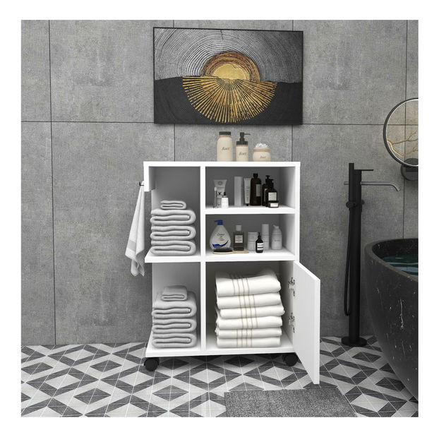 Koupelnová skříňka Rebooke (bílá)