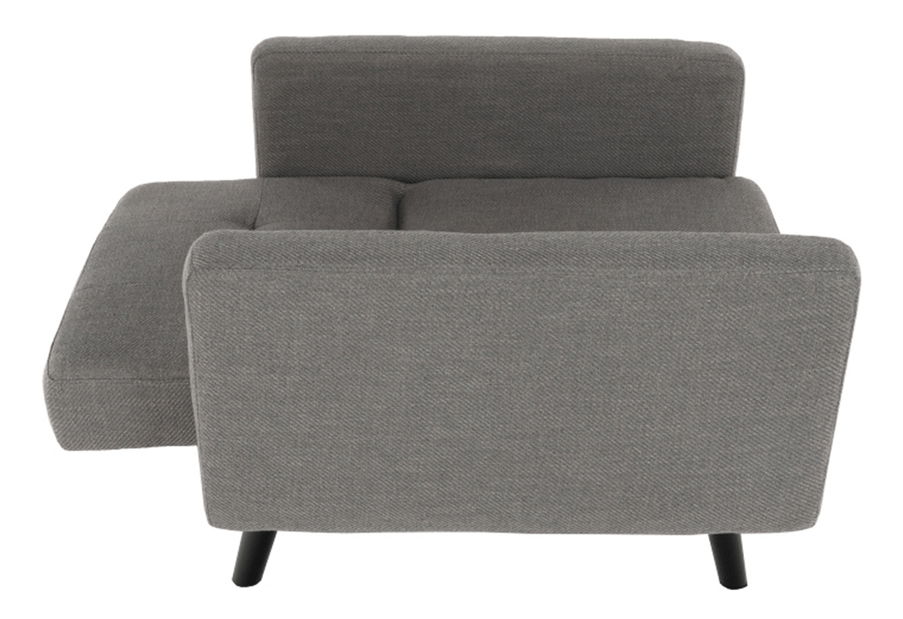 Rozkladací krěslo Alestra (šedá)