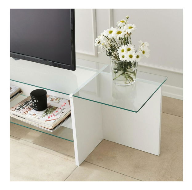 TV stolek Dosada (bílá)