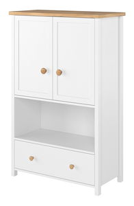 Komoda Kokos KS-11 (bílá + dub nash)