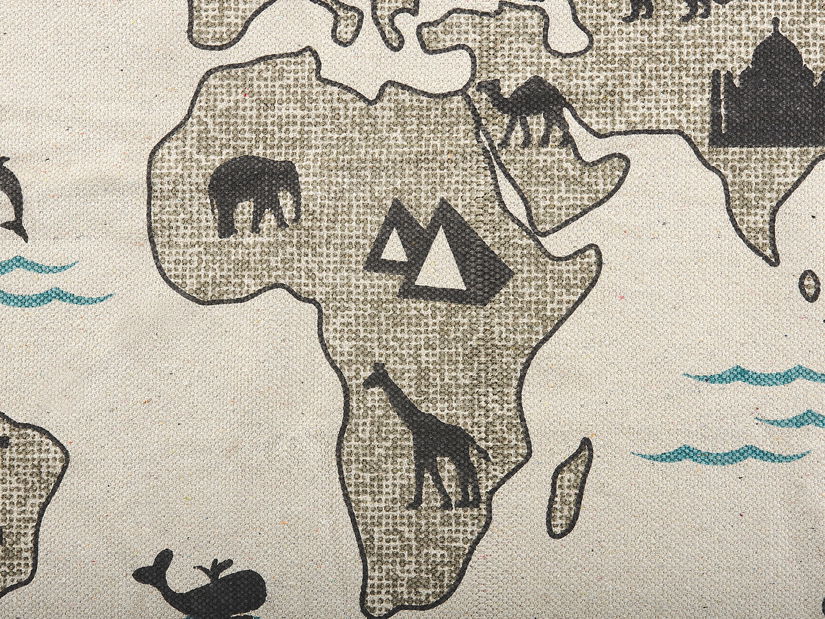 Koberec 120 cm KADOSA (šedá)