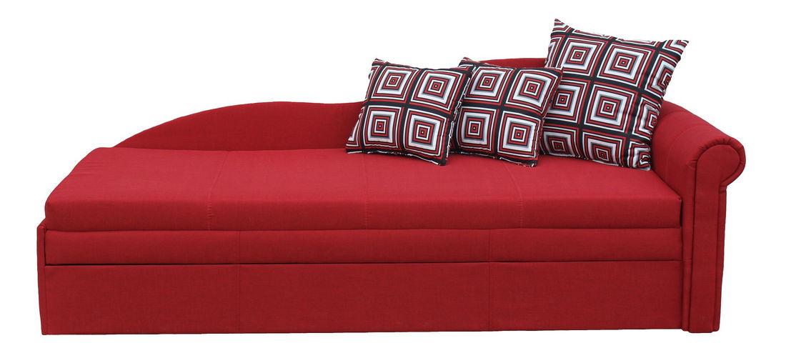 Pohovka BRW Roma 2 červená (P)