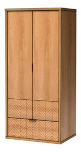 Šatní skříň Figaro 01 (dub karamelový)