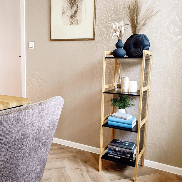 Regál Feud (černá + přírodní)