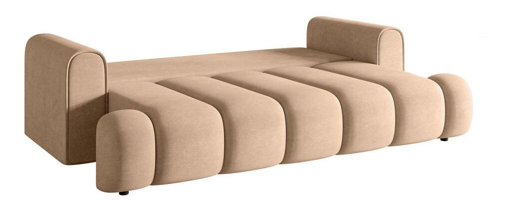 Pohovka trojsedačka Didier (béžová + černá)