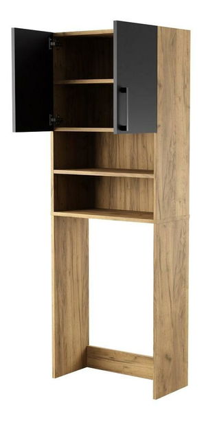 Skříňka na pračku Valiant (craft zlatý + černá)