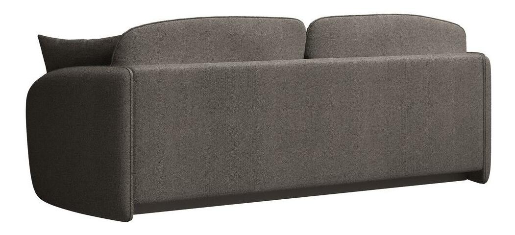 Pohovka třísedačka Sheila (světlobéžová + černá)