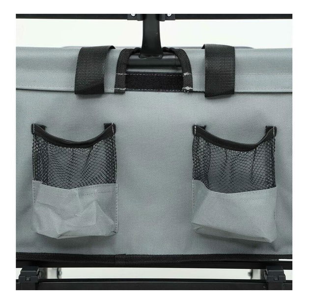 Kempingový vozík Tarak (šedá)