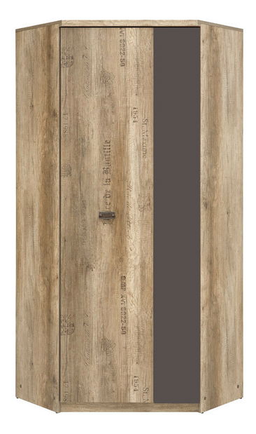 Rohová šatní skříň BRW Malcolm SZFN2D