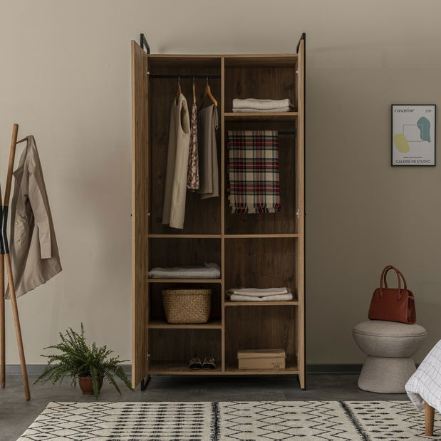 Šatní skříň David 44 (atlantická borovice)