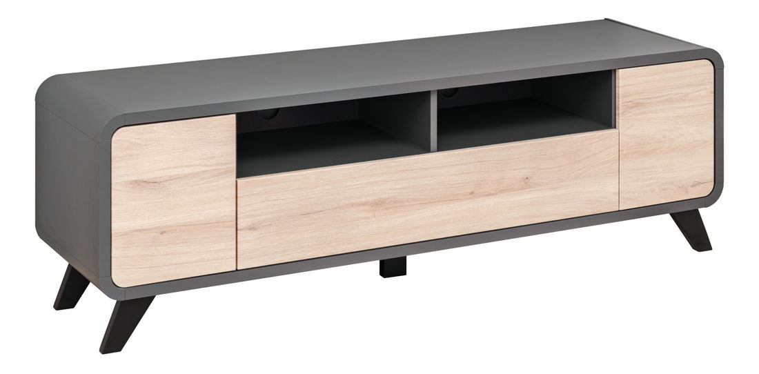 TV stolík/skrinka Raydon 20 ANRV RD RTV (antracit + dub kronberg)