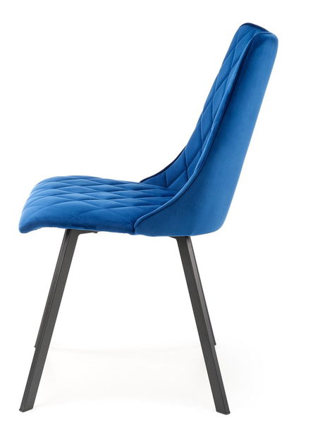 Jídelní židle Krazlard (tmavě modrá)