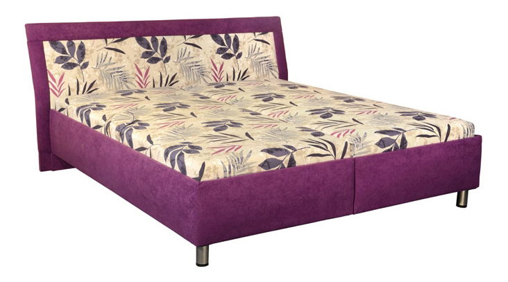 Manželská postel 180 cm Vanda (se sendvičovou matrací)