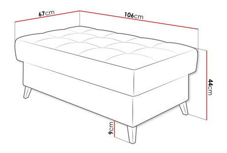 Taburetka Evrona (černá)