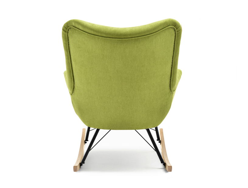 Houpací křeslo Laurentino (černá)