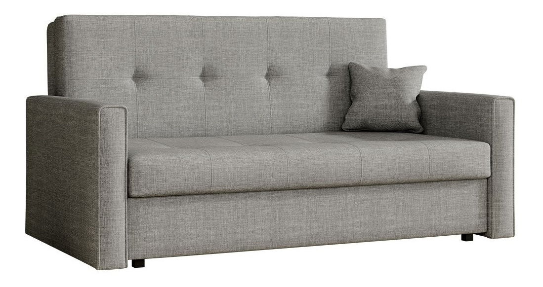 Rozkládací pohovka Carivia Bis III (šedá) (s úl. prostorem)