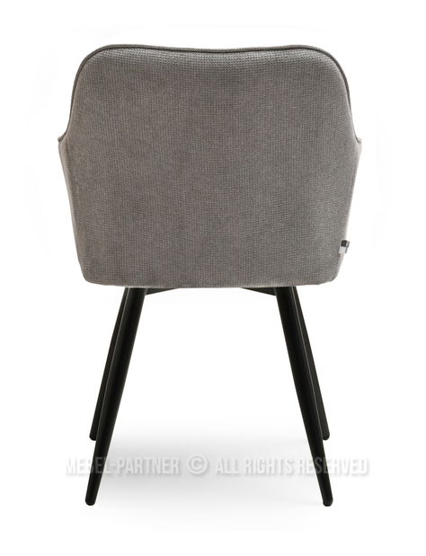 Židle Bonita (grafit + černá)