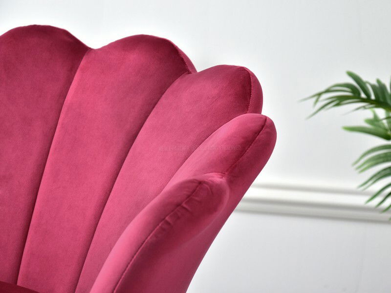 Křeslo Lasair (růžová + černá)