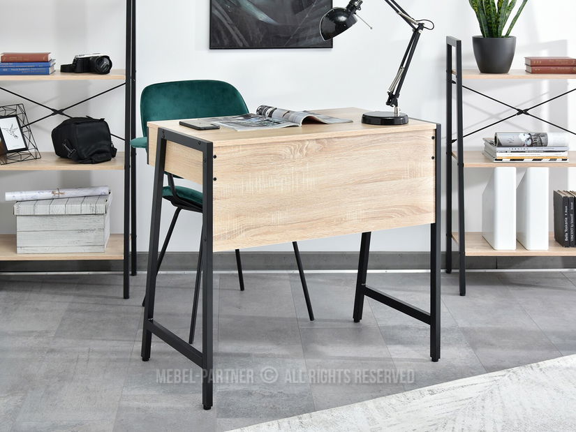 PC stolek Norway (dub + černá)