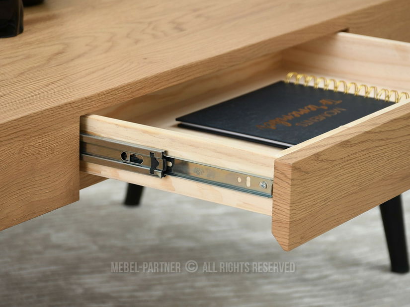 Konferenční stolek Monton (dub + černá)