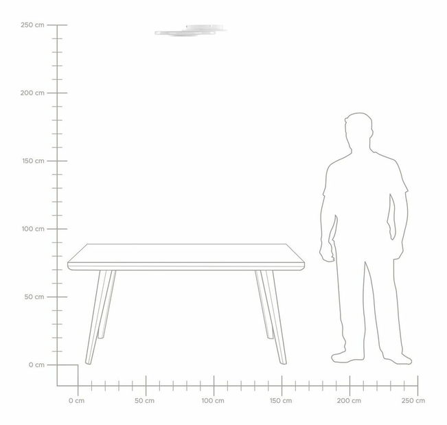 Stropní svítidlo Zain (černá)