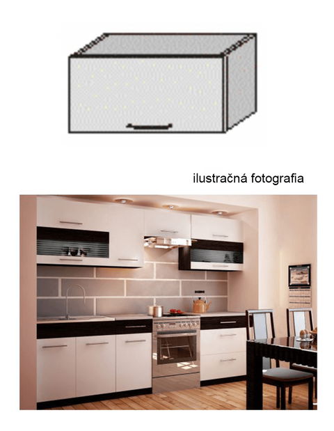 Horní kuchyňská skříňka OG-60 Igo
