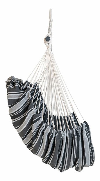 Houpací síť Lemeria 2 (šedá + černá)