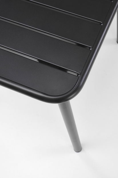 Zahradní stolek Basto 2 (černá) (pro 2 osoby)