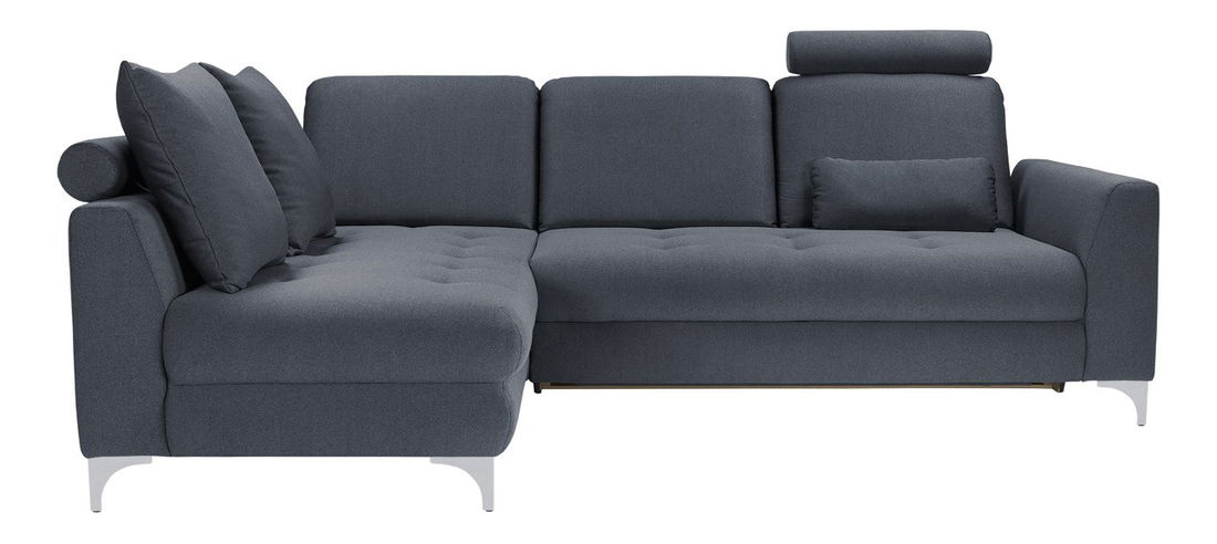 Rohová sedací souprava BRW Ivette REC.2F (šedomodrá) (L)