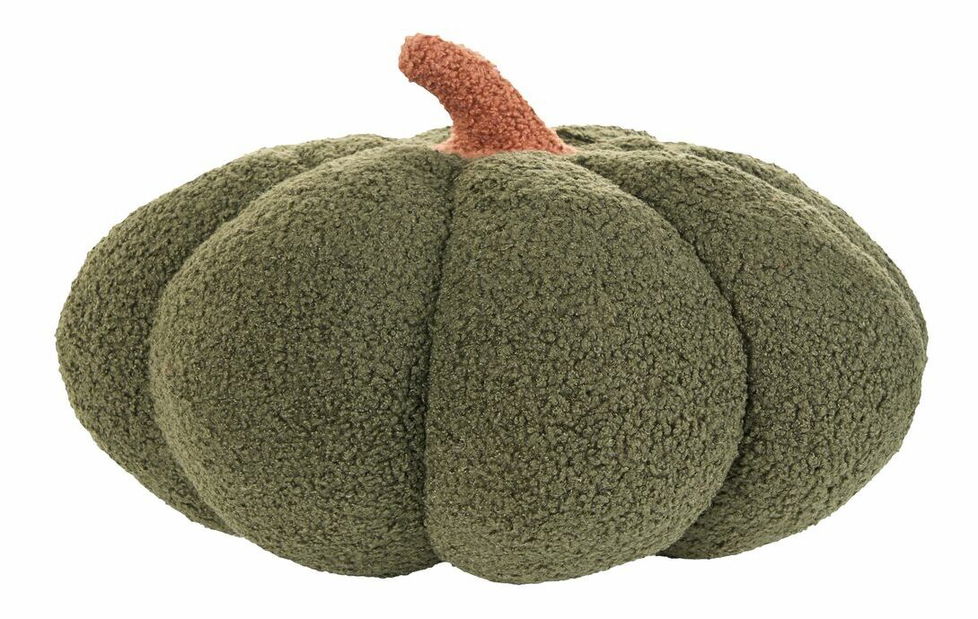 Ozdobný polštář ⌀ 35 cm Munchi (zelená)