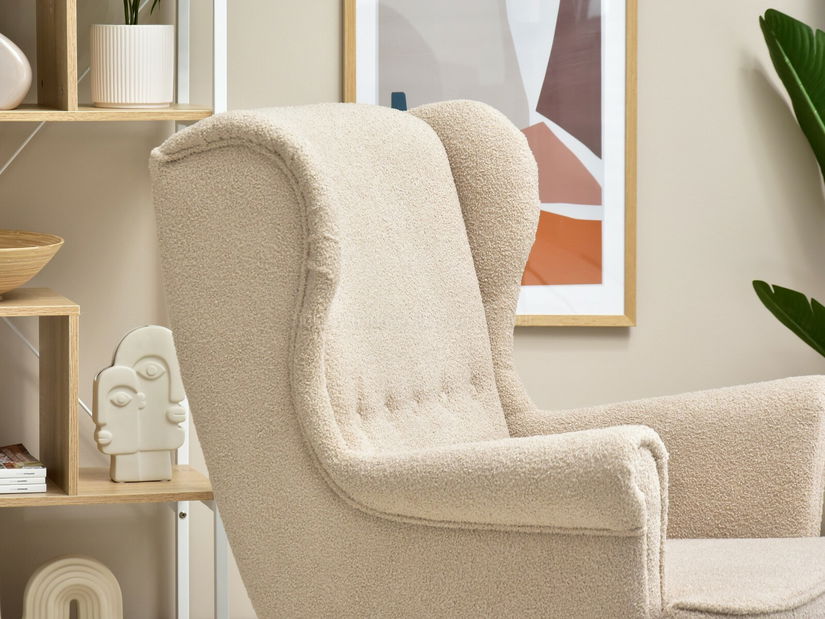 Relaxační křeslo Margis (béžová)