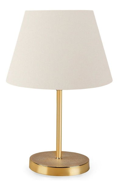 Stolní lampa Astalasso 1 (bílý krém + zlatá)
