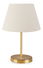 Stolní lampa Astalasso 1 (bílý krém + zlatá)