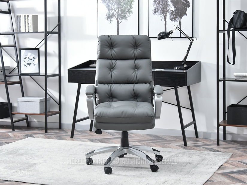 Křeslo Benton (šedá)