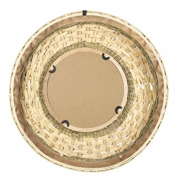 Nástěnné zrcadlo Sayo (přírodní)