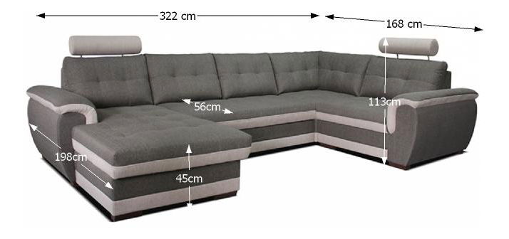 Rohová sedací souprava U Ruba (L)