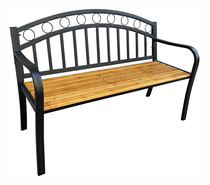 Zahradní lavička Arquetipo (černá)