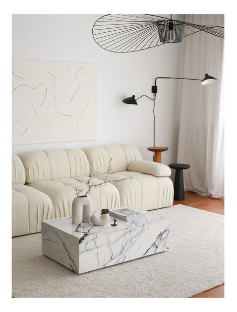 Pohovka trojsedačka Solorazzo 3 (bílá)